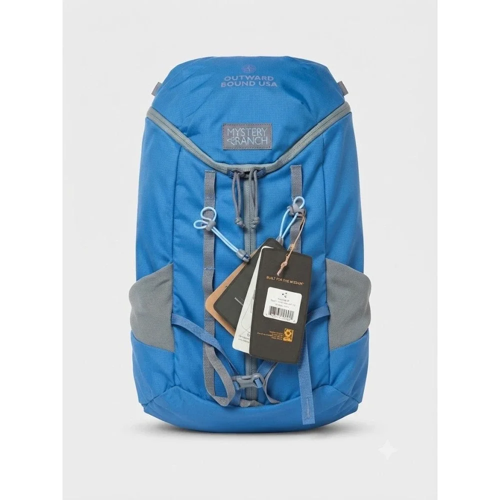 Mystery Ranch Backpack Unisex OS Blue Prize Fighter Outward Bound Rip-Zip Pack
